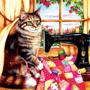 The Seamstress Cats By SunsOut