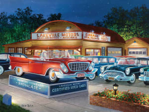 Wheelers and Dealers Nostalgic & Retro By SunsOut