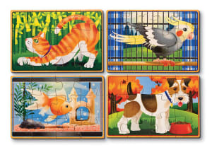 Pets Puzzles in a Box Educational By Melissa and Doug