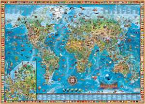 Amazing World Maps & Geography By Heye
