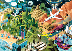 Steven Spielberg Films Pop Culture Cartoon By Heye