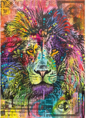 Lion's Heart Big Cats By Heye