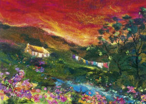 Washing Line Sunrise & Sunset By Heye