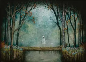Inner Mystic, Sylvan Spectre Surrealism By Heye