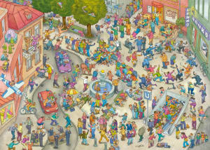 Mobile Zombies Cartoon By Heye