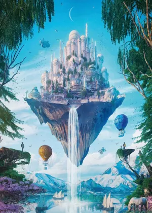 Sky Isle Surrealism By Heye