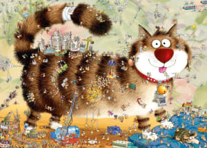 At the Cat Cats By Heye