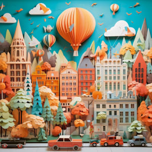Townscape Landscape By Heye