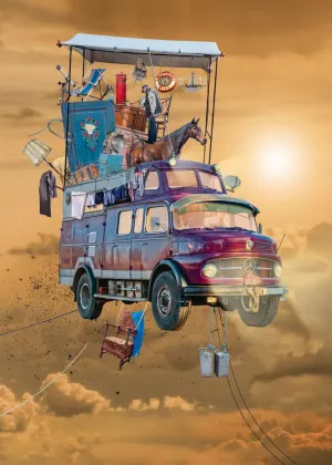 Mobile Home Surrealism By Heye