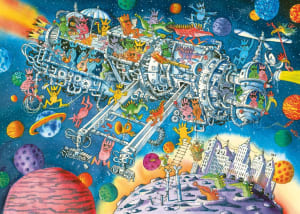 Aliens Welcome! Cartoon By Heye