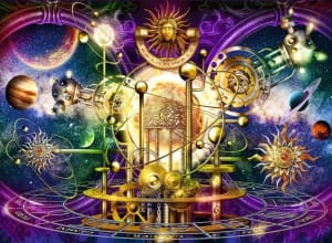 Golden Solar System  Fantasy By Ravensburger