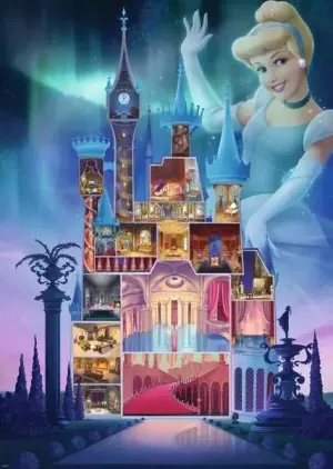 Disney Castles: Cinderella Disney Princess By Ravensburger