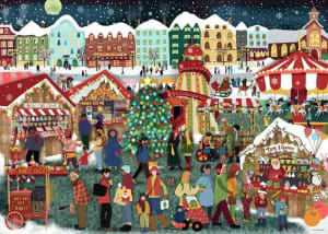 Christmas Market Christmas By Ravensburger