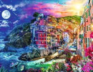 Colorful Cinque Terre  Italy By Ravensburger