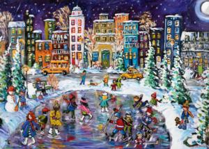 Canadian City Lights  Christmas Jigsaw Puzzle By Ravensburger