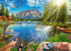 Life at the Lake Lakes & Rivers By Ravensburger