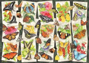 African Butterfly - 1000 Piece Jigsaw Puzzle by SunsOut