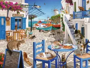 Cats of Mykonos  Cats By Ravensburger