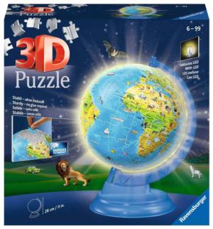 Children's Globe Night Edition (EN) Maps & Geography 3D Puzzle By Ravensburger