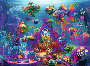Alien Ocean Sea Life By Ravensburger