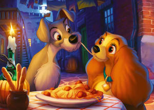 Lady and the Tramp Movies & TV By Ravensburger