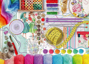 Needlework Station Rainbow & Gradient By Ravensburger