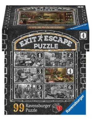 ESCAPE PUZZLE:  Wine Cellar Drinks & Adult Beverage Escape / Murder Mystery By Ravensburger