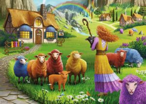 The Happy Sheep Yarn Shop Cabin & Cottage By Ravensburger