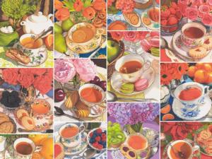 Teatime - Scratch and Dent Collage Large Piece By Ravensburger