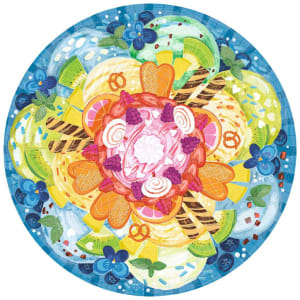 Circle of Colors: Ice Cream Food and Drink By Ravensburger