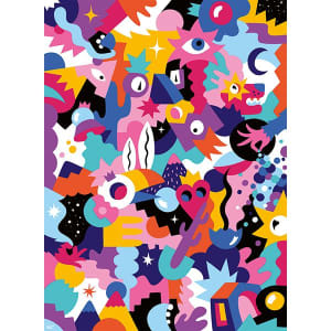 Amour tropicosmique II Pattern & Geometric By Nathan