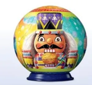 Nutcracker 3 Christmas Ornament - 3D Puzzle Ball Christmas By Ravensburger