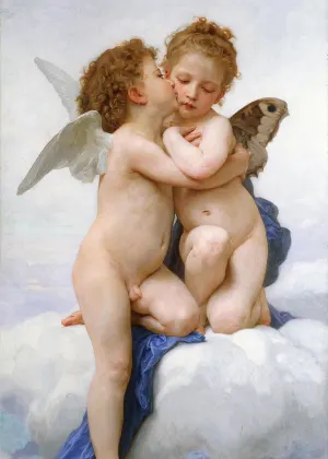Cupid and Psyche as Children Angel By Tomax Puzzles