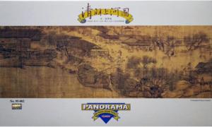 Quingming Shanghe Tu 2 Asian Art Panoramic Puzzle By Tomax Puzzles