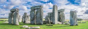 Stonehenge Landscape, England Panoramic Puzzle By Tomax Puzzles