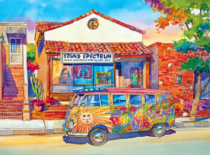 The Love Bus Nostalgic & Retro By RoseArt