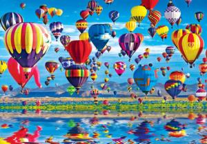 Balloon Reflections Hot Air Balloon Jigsaw Puzzle By Kodak