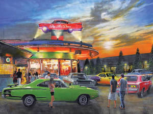 Big Al's Diner Nostalgic & Retro By RoseArt