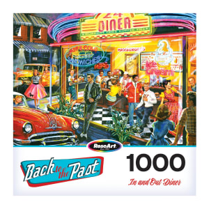 Back To The Past - In And Out Diner Nostalgic & Retro By RoseArt