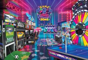 Fun Zone Video Game Jigsaw Puzzle By Kodak