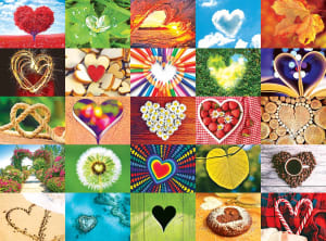 Love is Everywhere Collage By Kodak