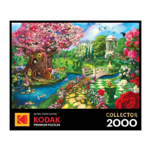 Kodak 2000Pc - Spring Garden (Fairytale Garden) Flower & Garden By Kodak