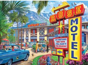 Rose Motel Nostalgic & Retro Jigsaw Puzzle By RoseArt