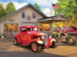 Hot Rod Flames Nostalgic & Retro By RoseArt