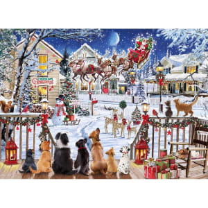 Greeting Santa Christmas By Gibsons