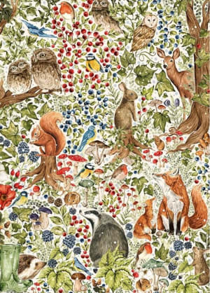 The Art File: Woodlean Wildlife Forest By Gibsons