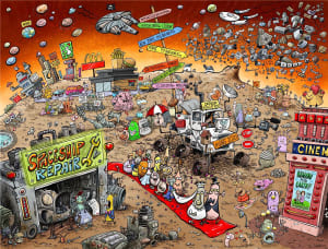 Chaos in Space Humor By All Jigsaw Puzzles
