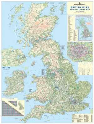 British Isles Road Map London & United Kingdom By All Jigsaw Puzzles