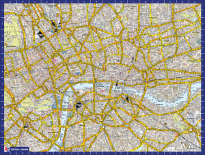 A to Z Map of London Jigsaw Puzzle for Adults Maps & Geography By All Jigsaw Puzzles
