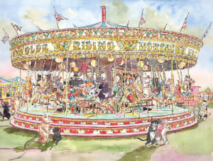 The Cat Carousel Cats By All Jigsaw Puzzles